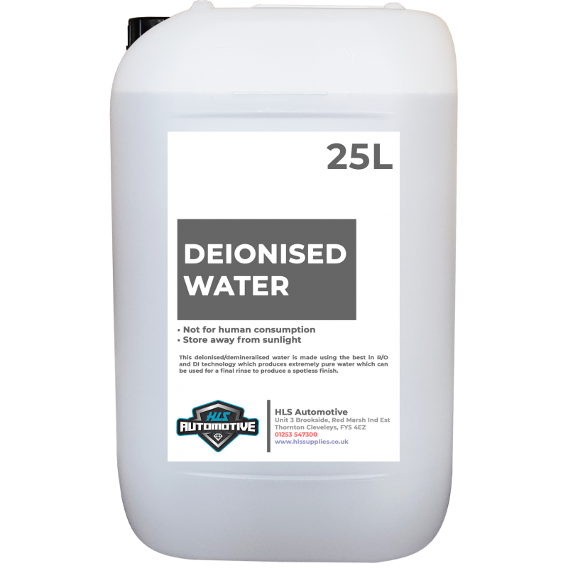 Deionised Water 25L HLS Automotive